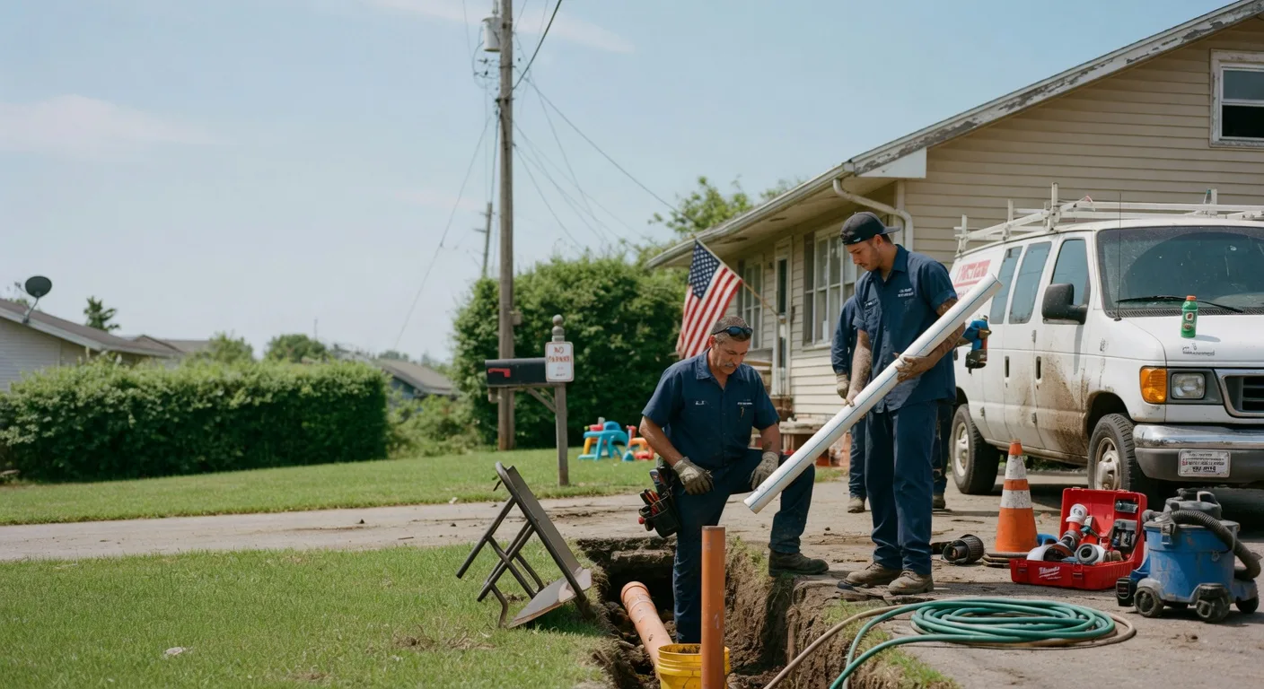 Clogged Drain Repair in Overland Park, KS